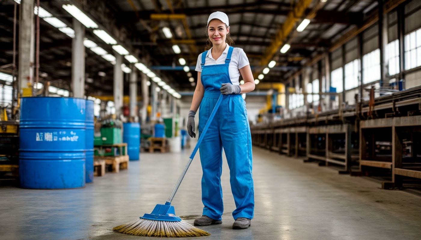 Уборщик производственных помещений