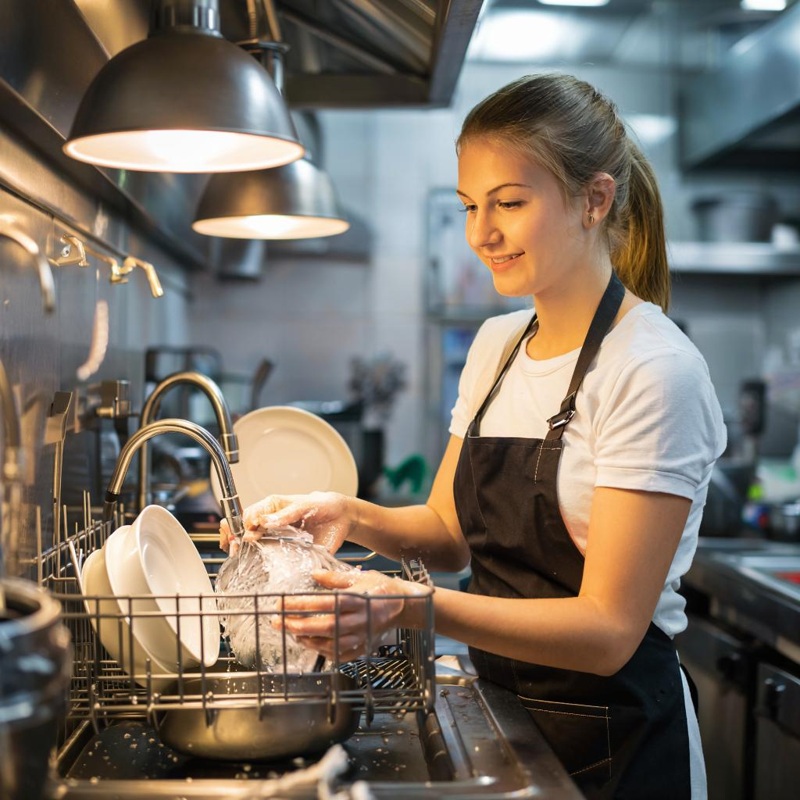 Кухрабочая/коренщица