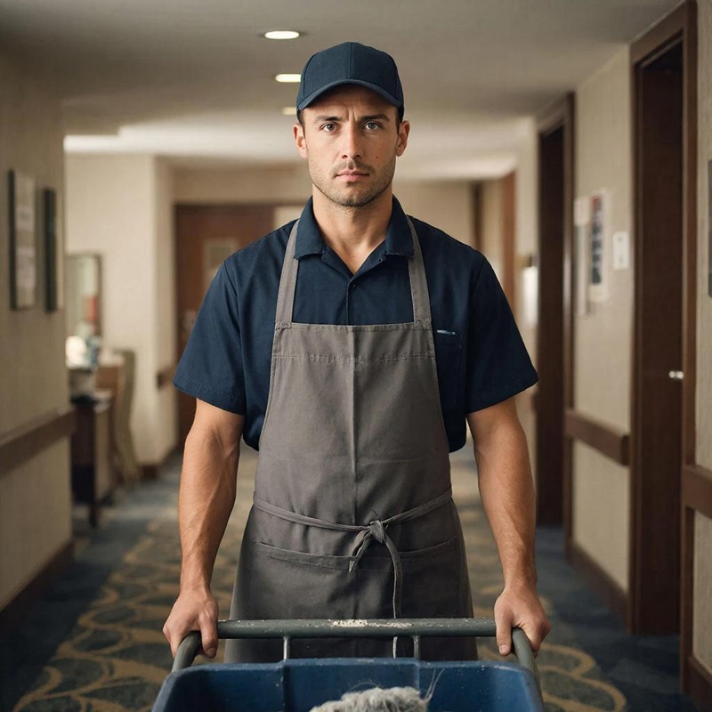 Подсобный рабочий, Гостиница