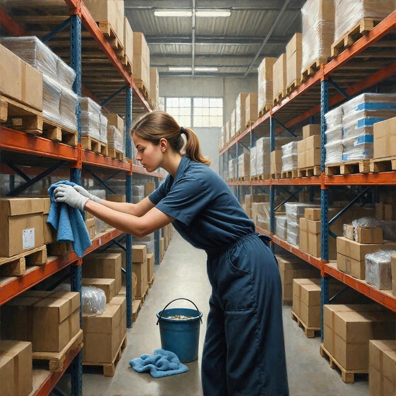 Уборщик/ца на склад
