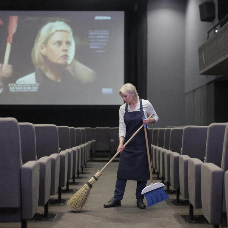 Уборщик (ца), Кинотеатр "Комсомолец"