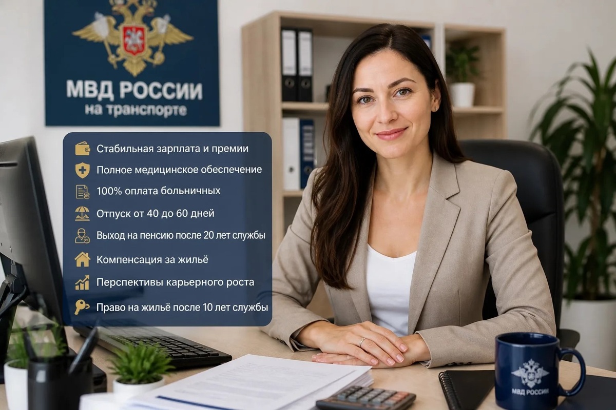 Главный бухгалтер, Таганрогский ЛО МВД России на транспорте
