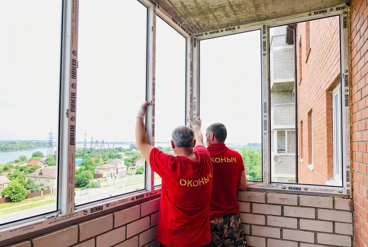 Монтажники окон ПВХ, Компания «Оконыч»