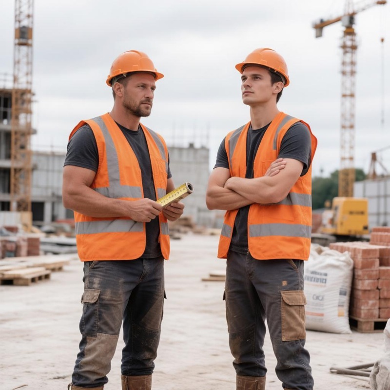 Подсобные рабочие, Строительная компания