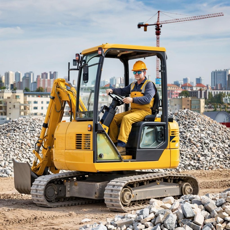 г. Мариуполь! Требуется экскаваторщик на мини-экскаватор